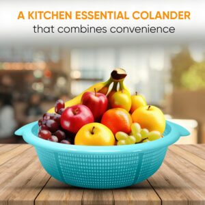 Plastic Colander – Food Sieve Strainer Basket